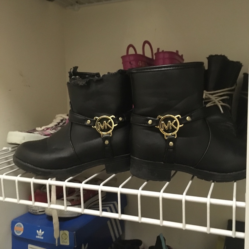 Michael kors black boots